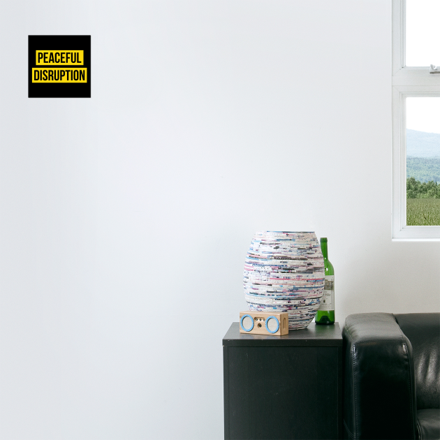 PEACEFUL DISRUPTION - Advocate for Change Through Calm Action by UrbanLifeApparel